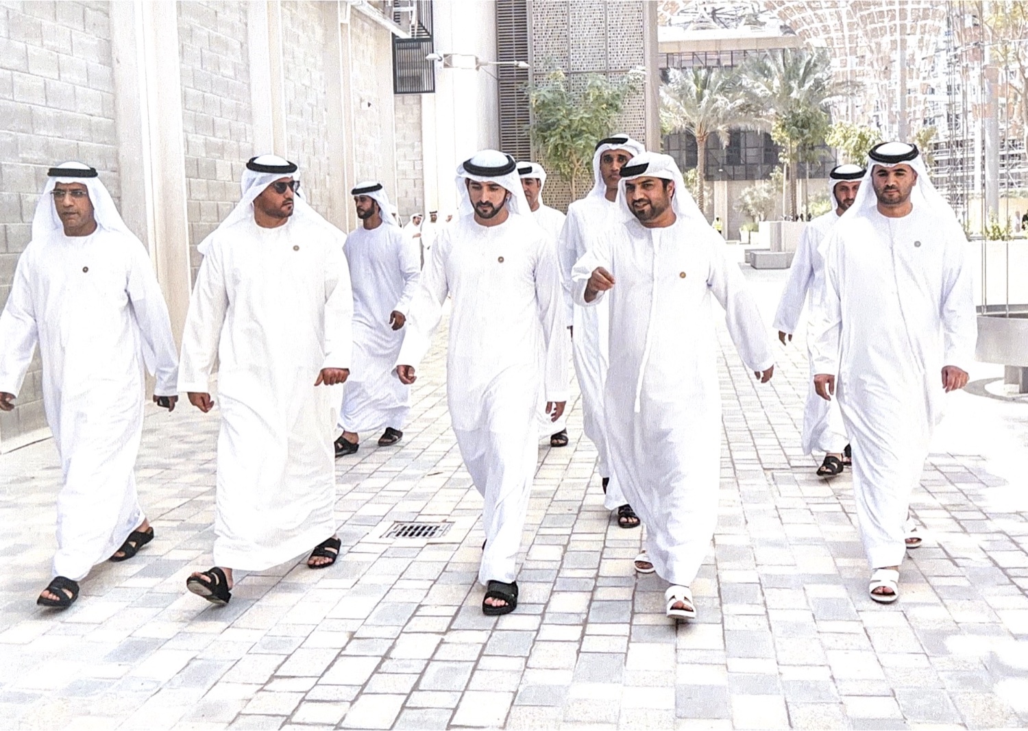 Jamal Al Jallaf with HH Sheikh Hamdan bin Mohammed bin Rashid Al Maktoum, Crown Prince of Dubai